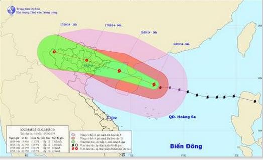 Необходимо обеспечить безопасность населения в борьбе с тайфуном Калмэджи